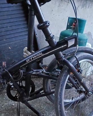 bici pieghevole b-twin 