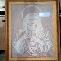 quadro 100x120 uncinetto 