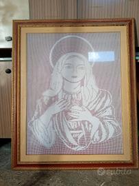 quadro 100x120 uncinetto 