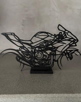 Moto stilizzate in 3D