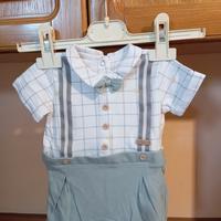 3 pagliaccetti bimbo 3 mesi + gilet