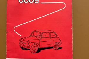 Libretti uso Fiat 600 D 1100 D  Fiat 132 panda uno