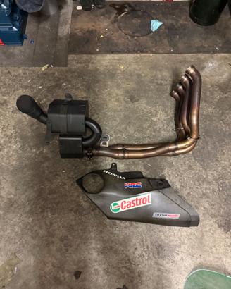 Collettori+scarico taylormade cbr 1000 rr 12-16