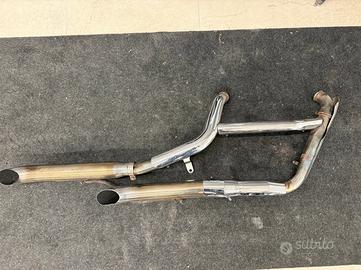 Harley Davidson Exhaust Pipes Scrichi FXR