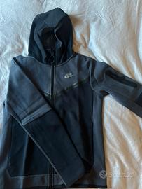 felpa tech blu nike original