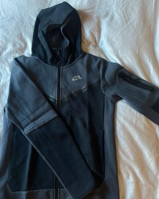 felpa tech blu nike original