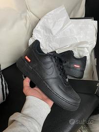 Sneakers basse Supreme x Nike Air Force 1 nere 41