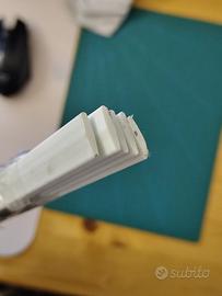 Stecche da vela 15x3 mm, 2m, 6 pezzi