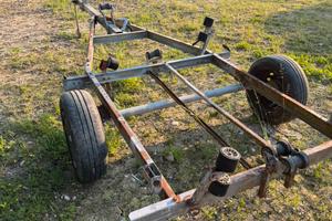 Carrello nautico da cantiere