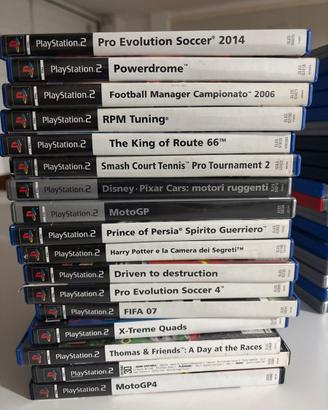 Lotto giochi playstation 2
