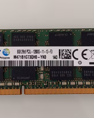RAM Samsung 8GB DDR3L 1600 SODIMM