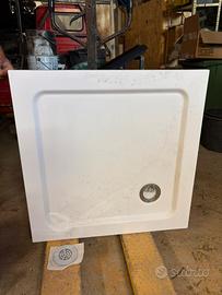 Piatto doccia bianco 80x80 – completo di piletta -