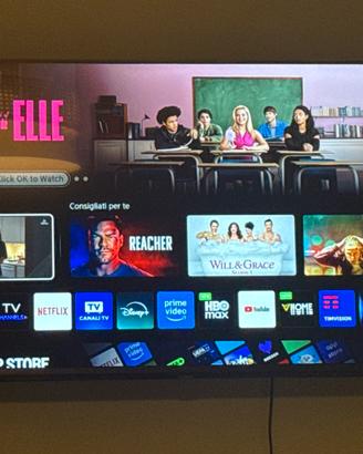 Hisense 43” 4k Smart TV A6