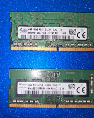 RAM DDR4 SODIMM 4GB SK Hynix