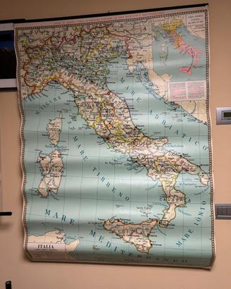 Carta geografica Italia