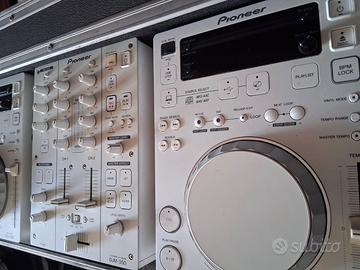 Consolle CDJ 350 DJM 350 white