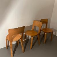 3 sedie design alvar aalto artek