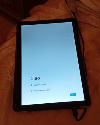 Tablet E 15 con cover 