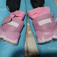 Scarponcini da neve bimba