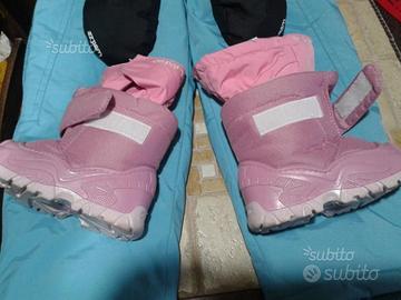 Scarponcini da neve bimba