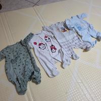 Tutine bambino in ciniglia 1-3 mesi
