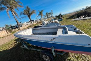 Barca senza carrello