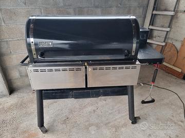 bbq a pellet weber smokefire epx6 stealth edition