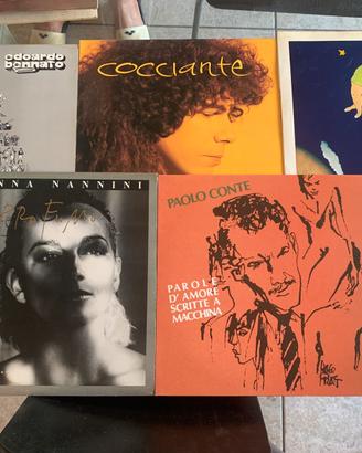 Raccolta vinili italiani vari anni 70