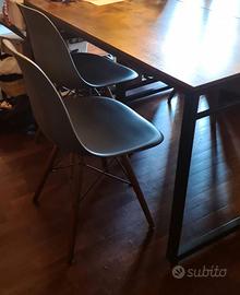 Set di 4 sedie moderne stile nordico