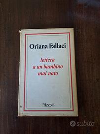 lettera a un bambino mai nato Oriana Fallaci 