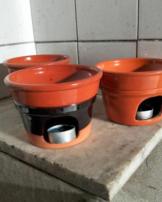 3 FUJOT (FORNELLI) PER BAGNA CAUDA