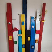 Attaccapanni in legno Monopoli