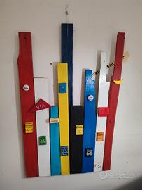 Attaccapanni in legno Monopoli