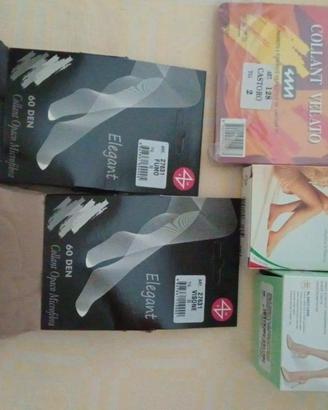 Lotto 5 cf collant tg.2 donna, ideali, convenienti