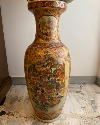 vaso cinese originale made in cina Satsuma.