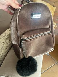 Zaino velluto pierre cardin