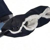 Guanti passeggino foderati in pile