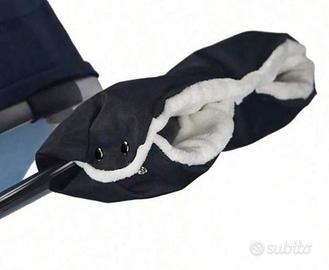 Guanti passeggino foderati in pile