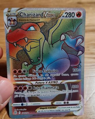Carta Pokemon Charizard V Astro Hyper