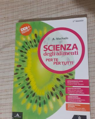 Libro "Scienze degli alimenti" 1⁰ biennio