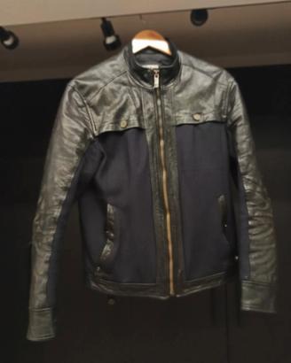 Giacca in pelle Dirk Bikkembergs