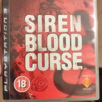 Siren blood curse ps3 UK version
