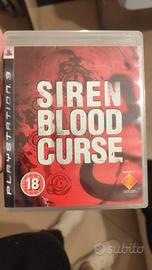 Siren blood curse ps3 UK version