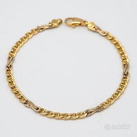 Bracciale in oro giallo 18 kt T.20