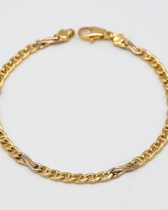 Bracciale in oro giallo 18 kt T.20