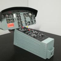 Elicottero RC Bell 204 205 UH-1 212 huey Cockpit