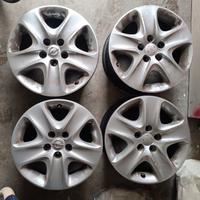 Cerchi 16" Opel in ferro