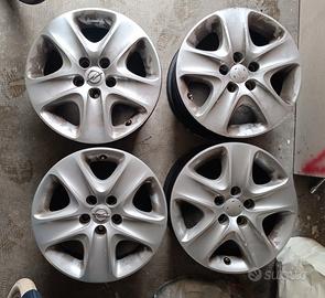 Cerchi 16" Opel in ferro