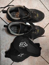 scarpe norhwave n41  e paragomiti s fox