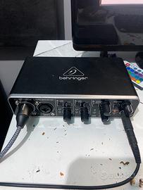 Microfono e scheda audio